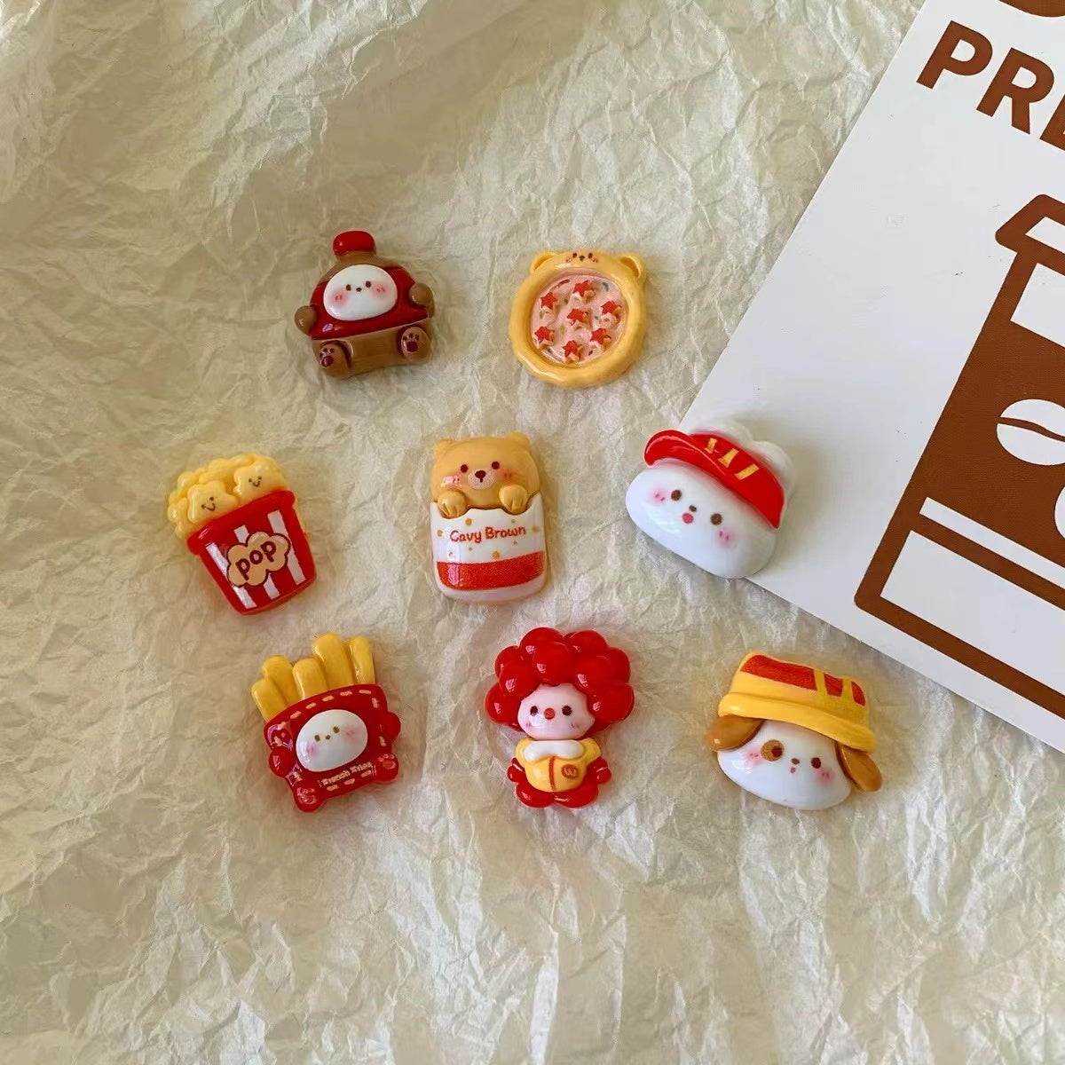 Cute McDonald's collection charms