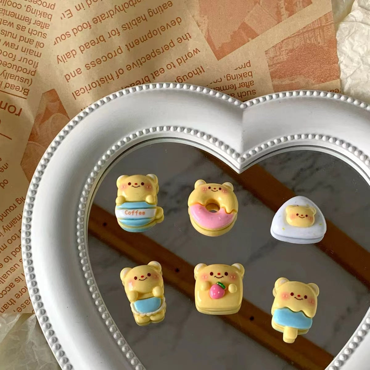 Butter bear charms