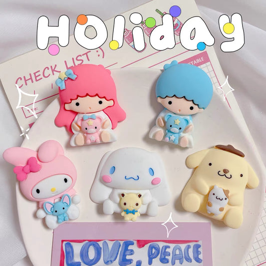 Large Sanrio doll charms