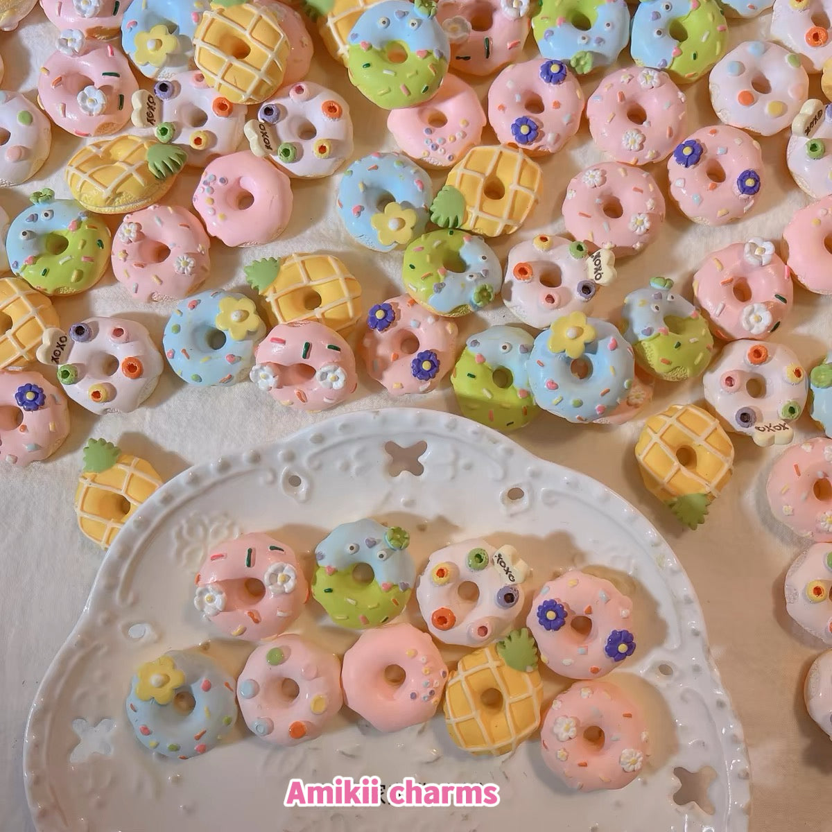 Donut charms