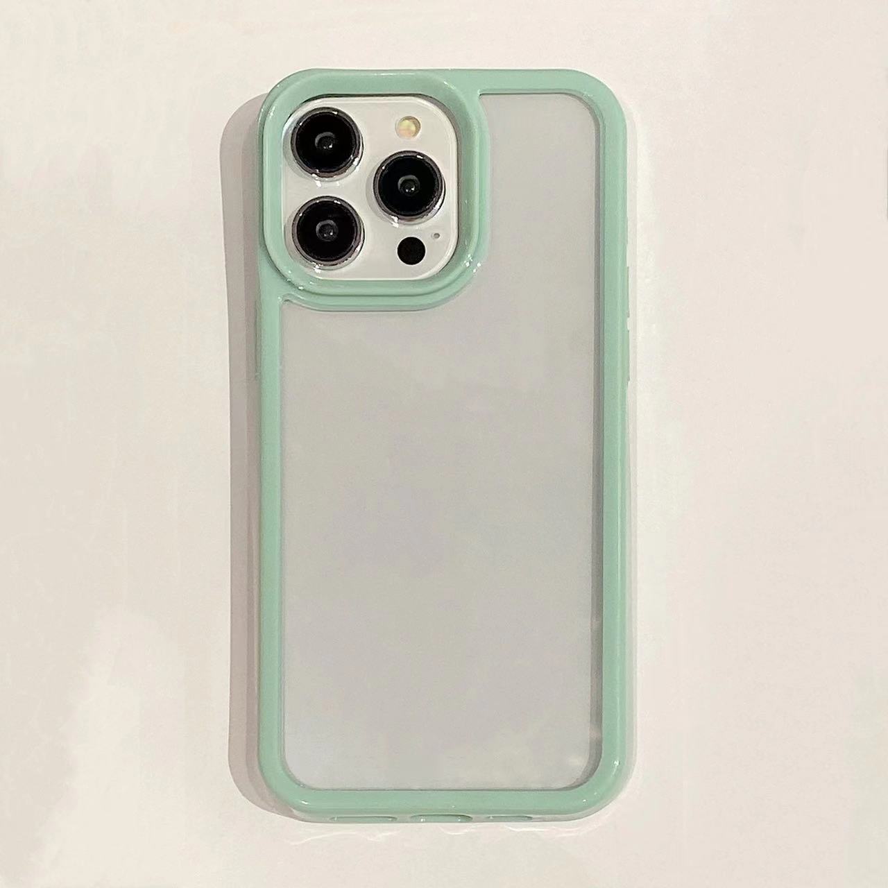 (Some iPhone case)Transparent color perimeter diy phone case decoden phone case