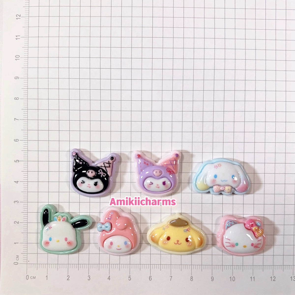 Sanrio cookie charms