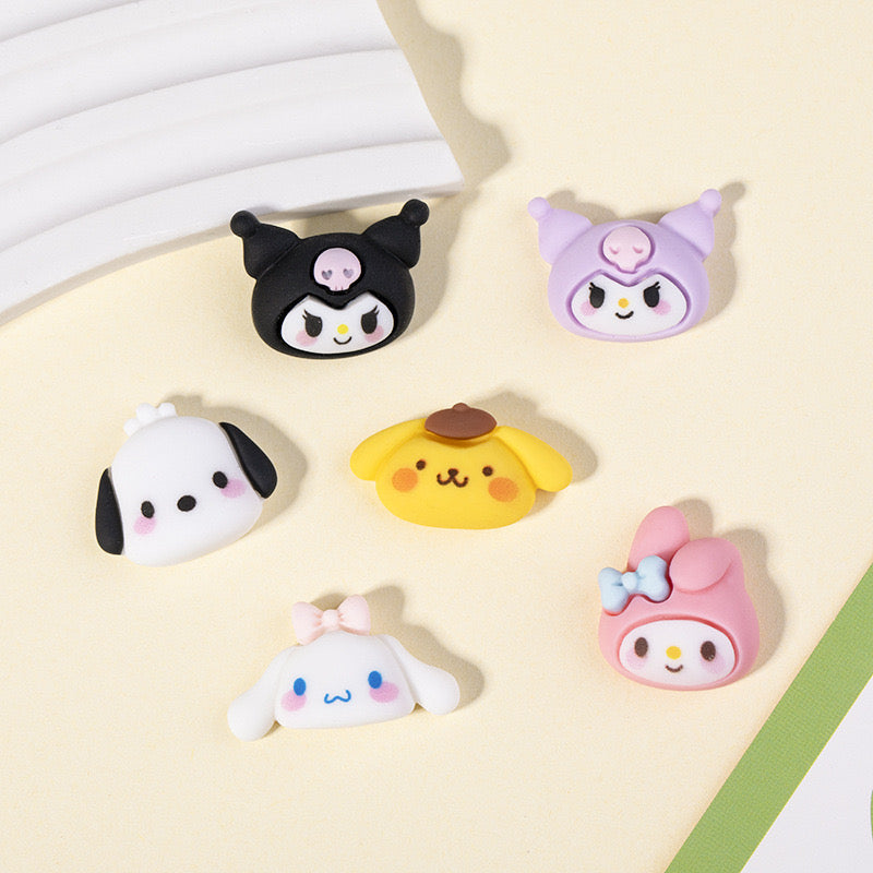 Sanrio avatar make hairpins charms