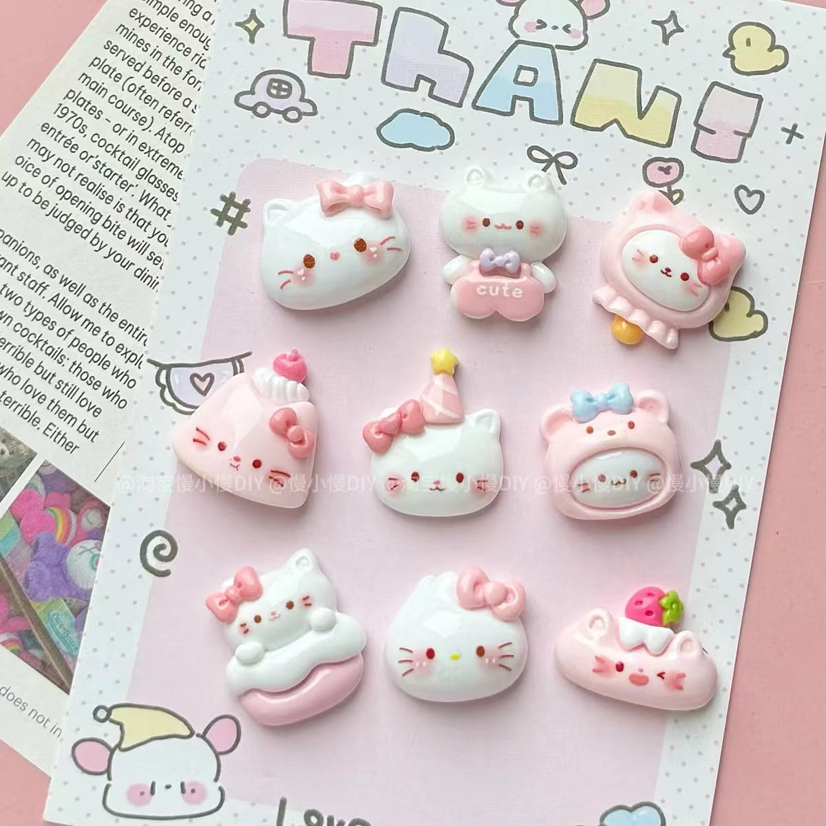 Hello kitty charms