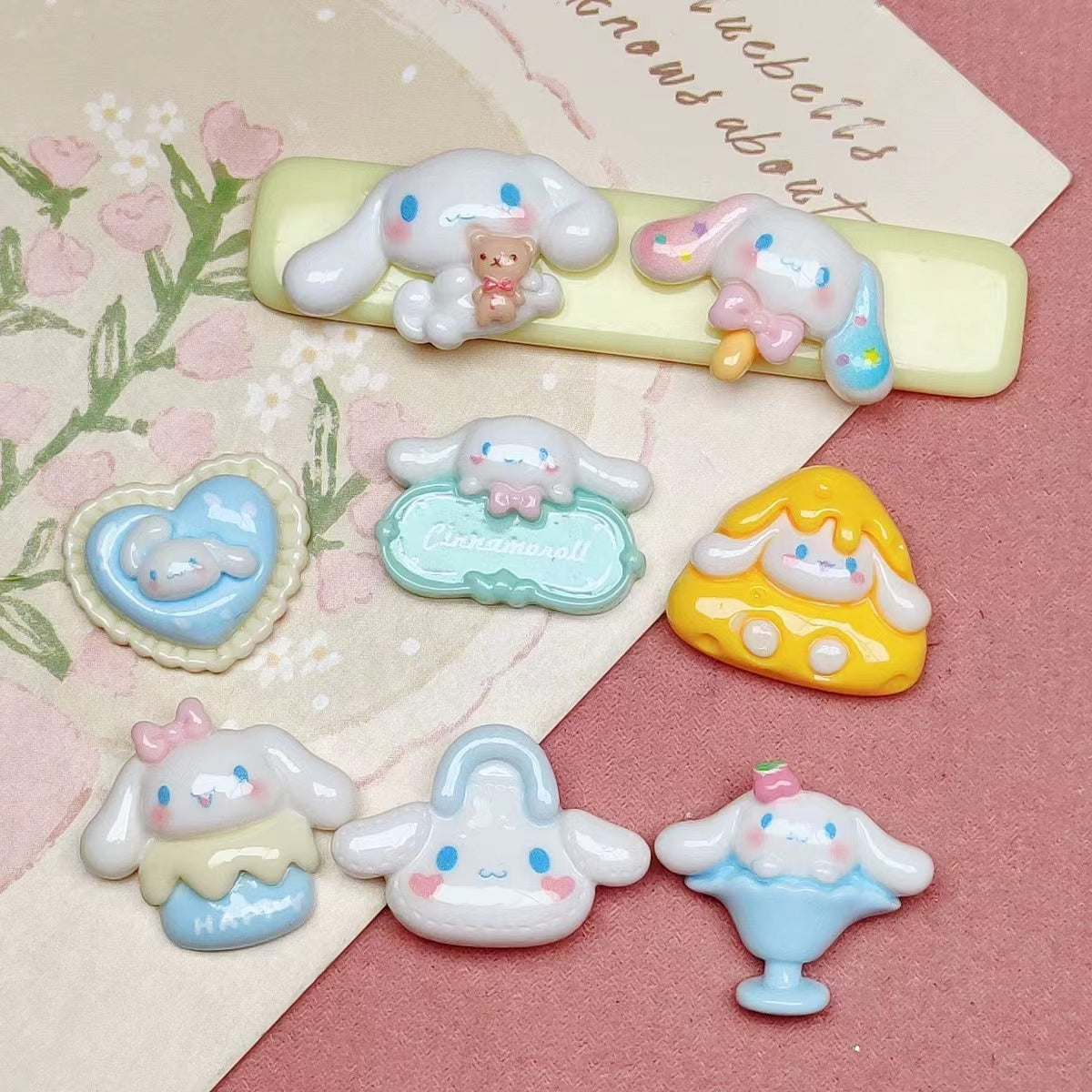 Cinnamoroll charms