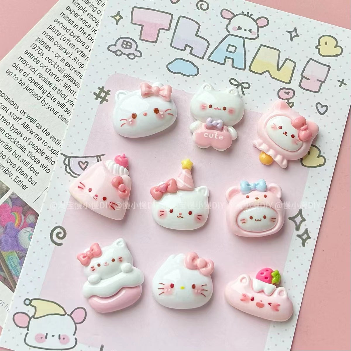 Hello kitty charms