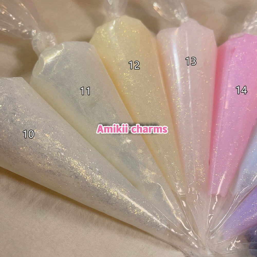 Crystal glue glitter / Decoden cream