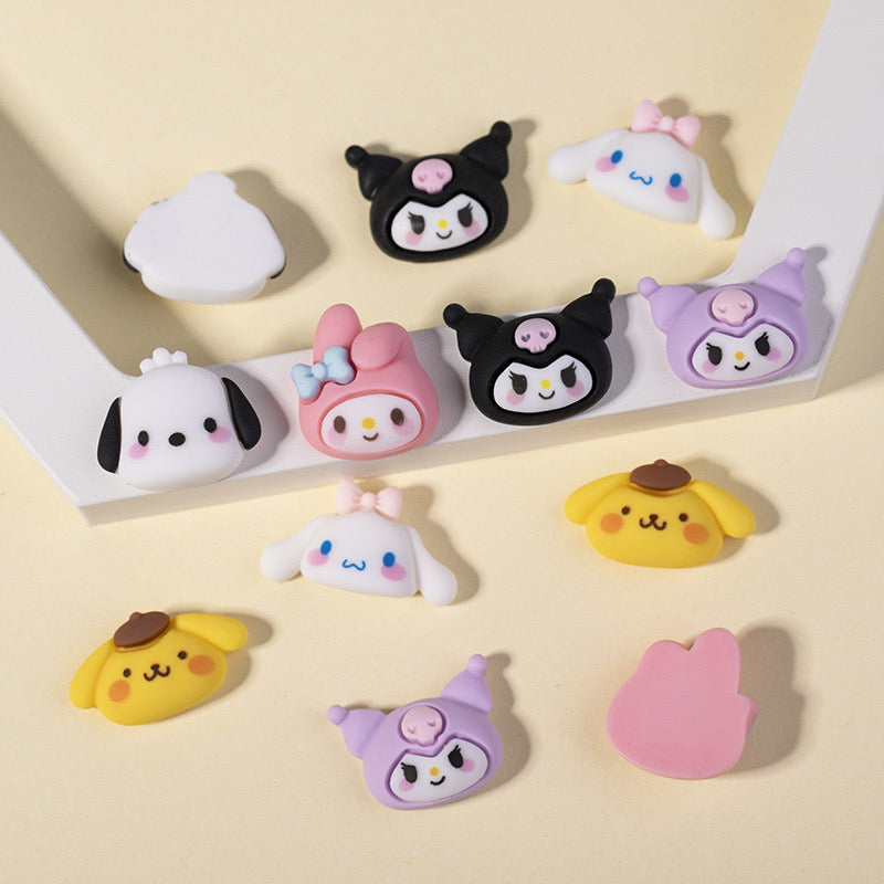 Sanrio avatar make hairpins charms