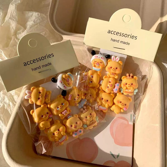 Bee butter bear charms