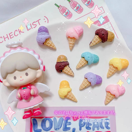 Ice cream charms