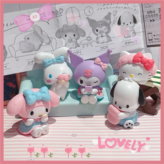 Sanrio Beauty - Présentoir de poupée de maquillage - Accessoires pour étui de téléphone portable