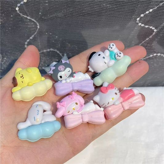 Sanrio bow doll display material mobile phone case accessories