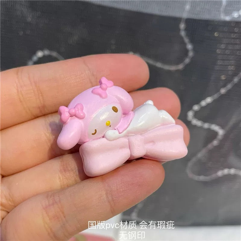 Sanrio bow doll display material mobile phone case accessories