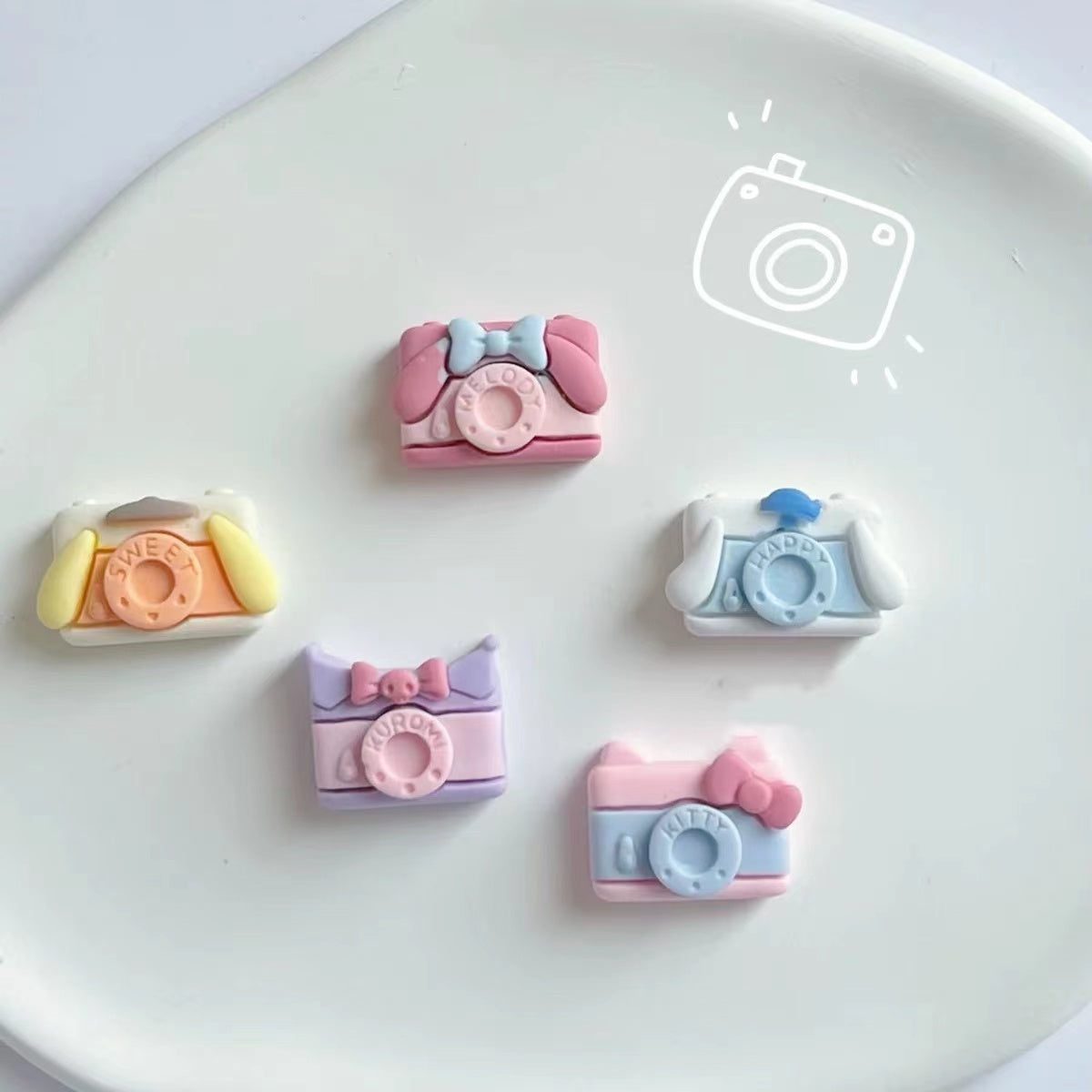 Sanrio camera charms