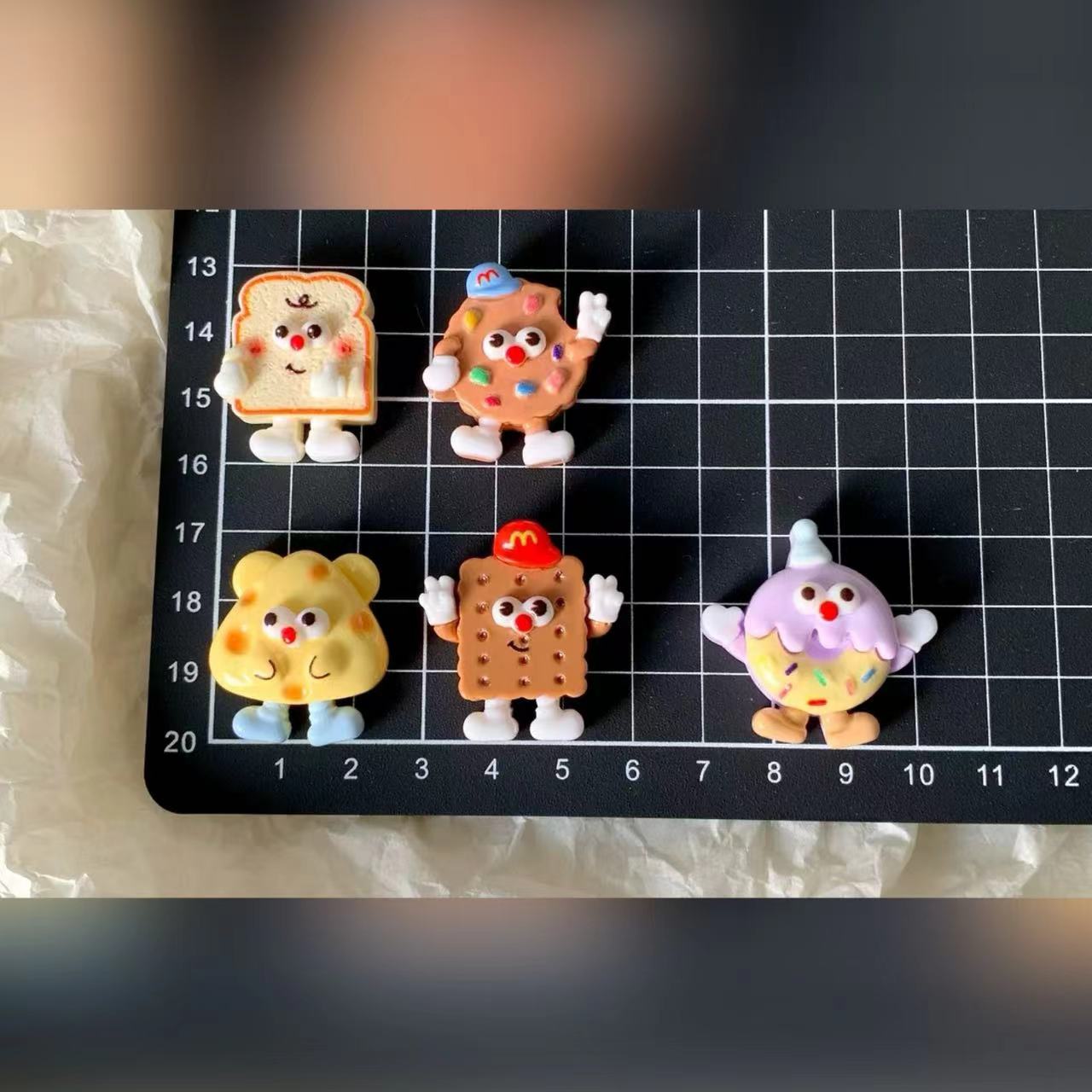 M bean cookies charms