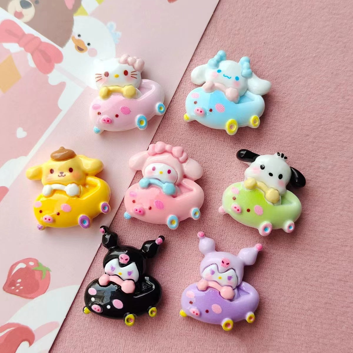 Sanrio car charms