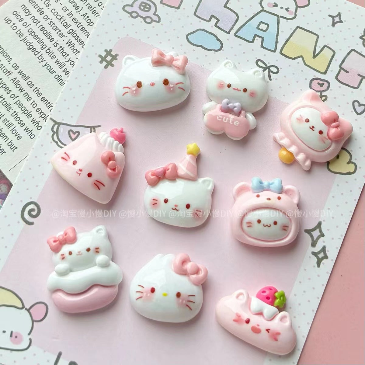 Hello kitty charms