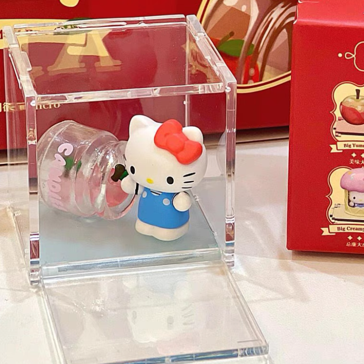 Présentoir de poupées Sanrio de Noël, accessoires pour étui de téléphone portable